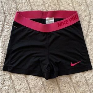 NIKE PRO spandex shorts
